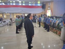 Komitmen Perkuat Sinergi Jaga Kerukunan, Danramil 1310-01/Bitung Hadiri Pengukuhan FKUB, FKDM dan FKBT