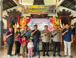 Sambut Nyepi 1948 Saka, Polres Keerom Gelar Donor Darah untuk Pererat Toleransi dan Sinergitas