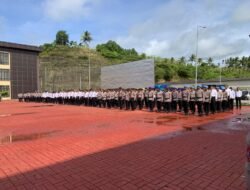 Apel Pagi Gabungan, Kabid Propam Polda Papua Tegaskan Disiplin dan Tanggung Jawab Personel
