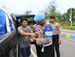 Polda Papua Barat Gelar Ops Pekat, Amankan Berbagai Senjata Tajam Saat Ramadhan