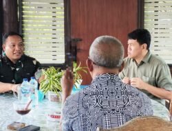Dandim 1310/Bitung dan Ketua Fraksi Gerindra Sinkronkan Program Strategis Nasional di Kota Bitung