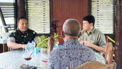 Dandim 1310/Bitung dan Ketua Fraksi Gerindra Sinkronkan Program Strategis Nasional di Kota Bitung