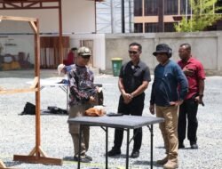 Uji Coba Lapangan Tembak Mapolda Koya Koso, Kapolda Papua Pastikan Fasilitas Sesuai Standar Keamanan
