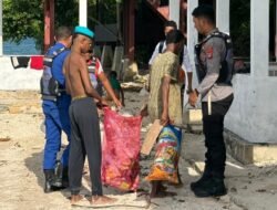 Sat Polairud Polres Fakfak dan Warga Beraksi Wujudkan Program ASRI