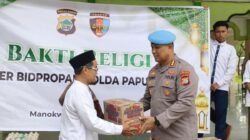 Bidpropam Polda Papua Barat Gelar Bakti Religi Di Pesantren Hidayatullah Manokwari