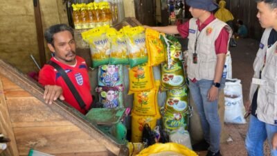 Satgas Saber Papua Pantau Harga Pangan di Pasar Hamadi Jelang Puasa