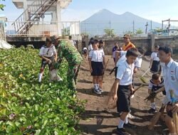 Semangat Kebersamaan dan Kepedulian, Koramil 01 Bitung Kolaborasi Bersama Lintas Sektoral Gaungkan Gerakan Indonesia Asri