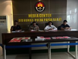Polda Papua Barat Rilis Pengungkapan Kasus Krimsus Periode Januari–Maret 2026
