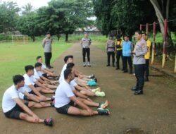 Seleksi Pendidikan S-2 STIK, Polda Papua Gelar Tes Kesamaptaan Jasmani di SPN Jayapura