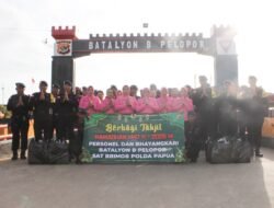 Ramadhan Penuh Berkah, Batalyon B Pelopor Tebar Kebaikan Lewat Aksi Berbagi Takjil