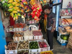 Satgas Saber Lakukan Pengecekan Harga Bahan Pokok di Pasar Sentral Kobakma