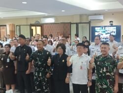 Sosialisasikan Percepatan Program Koperasi Desa Kelurahan Merah Putih (KDKMP), Dandim 1310/Bitung Hadiri Musrenbang RKPD Minahasa Utara 2027