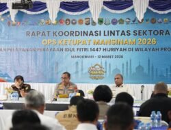 Polda Papua Barat Gelar Rakor Linsek untuk Kesiapan Operasi Ketupat Mansinam 2026