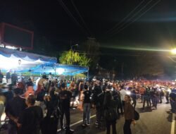 Pastikan Kegiatan Berlangsung Aman dan Lancar, Personel Kodim 1310/Bitung Pengamanan Pawai Takbir Idul Fitri 1447 H di kota Bitung