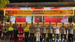 Wakapolda Papua Tinjau Pos Operasi Ketupat Cartenz 2026, Pastikan Personel Siap Amankan Lebaran