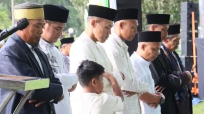 Polres Keerom Gelar Sholat Idul Fitri 1447 H Perdana Di Mapolres, Perkuat Sinergi Dan Kebersamaan Dengan Masyarakat