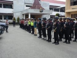 Personel Polda Papua Laksanakan Apel Pagi Hari ke-11 Operasi Ketupat Cartenz 2026