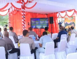 Kapolda Papua Ikuti Zoom Meeting Anev Sitkamtibmas, Kapolri Tekankan Pelayanan Humanis dan Antisipasi Arus Balik Lebaran 2026