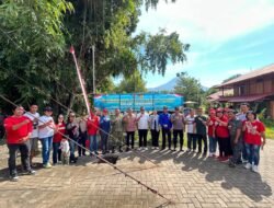Dandim 1310 Bitung Bersama Forkopimda dan Perangkat Pemdes Melaksanakan Groundbreaking Jembatan Garuda di Empat Titik Wilayah Bitung-Minut