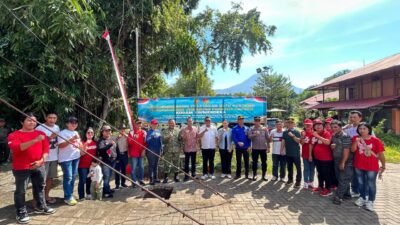 Dandim 1310 Bitung Bersama Forkopimda dan Perangkat Pemdes Melaksanakan Groundbreaking Jembatan Garuda di Empat Titik Wilayah Bitung-Minut