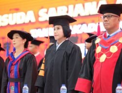 Wakapolda Papua Barat Hadiri Wisuda Universitas Caritas Indonesia sebagai Dukungan terhadap Pengembangan SDM