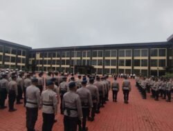 Kabid Dokkes Pimpin Apel Pagi, Tekankan Disiplin, Kesehatan, dan Pengelolaan Lingkungan Mako