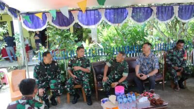 Dorong Konektivitas dan Pertumbuhan Ekonomi, Dandim 1310/Bitung Dampingi Pangdam XIII/Merdeka Tinjau Pembangunan Jembatan Perintis Garuda
