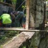 Dukungan Babinsa Percepat Realisasi Jembatan Perintis Garuda di Desa Sawangan Airmadidi
