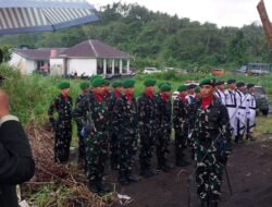 Wujud Penghormatan Atas Pengabdian, Kodim 1310/Bitung Gelar Upacara Persemayaman dan Pemakaman Secara Militer Kepada Purnawirawan TNI