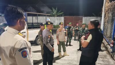 Tingkatkan Keamanan, Kenyamanan dan Ketertiban Masyarakat, TNI, Polri, dan Satpol PP Kota Bitung Rutin Patroli Gabungan