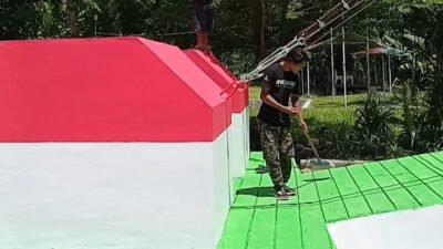Pembangunan Jembatan Perintis Garuda di Kelurahan Rap Rap Capai Tahap Finishing