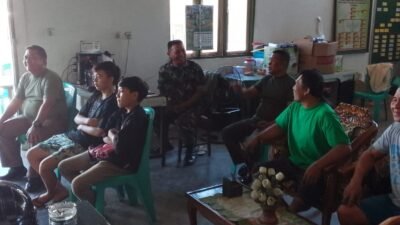 Nobar Piala Dunia 2026, Koramil 1310-06/Airmadidi Perkokoh Kebersamaan Dengan Warga Binaan