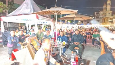 Pererat Kebersamaan, Dandim 1310/Bitung Bersama Forkopimda dan Masyarakat Kota Bitung Nobar Final Piala Dunia 2026