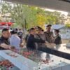 Semarak Peringatan HUT Kemerdekaan RI ke – 81 di Kabupaten Minut, Kasdim 1310/Bitung bersama Unsur Forkopimda Hadiri Ziarah, Upacara Taptu dan Pawai Obor