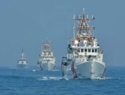 Photex Navy Force SGS 26, TNI AL dan Unsur Maritim Amerika Serikat Tampilkan Formasi Laut