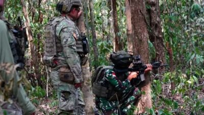 Pacu Adrenalin, Menembak Lorong Jadi Latihan Menantang di Super Garuda Shield 2026