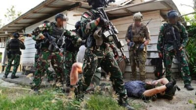 SOF TNI Dan Negara Sahabat Gelar Strike And Raid Operation