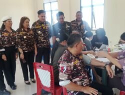 Pererat Tali Silaturahmi dan Kebersamaan, Kasdim 1310/Bitung Hadiri Syukuran HUT ke-48 FKPPI Minahasa Utara dan Bakti Kesehatan Gratis