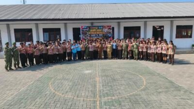 Bentuk Karakter dan Wawasan Nusantara serta Rasa Cinta Tanah Air kepada Generasi Muda, Kodim 1310/Bitung Menyelenggarakan Program KKRI TW III TA. 2026 di SMA Negeri 1 Kauditan Kab. Minahasa Utara
