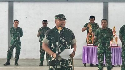 Dorong Disiplin, Kekompakan dan Kepemimpinan di Kalangan Pelajar, Kodim 1310/Bitung Gelar Lomba PBB Antar SMA Memperingati Semarak HUT ke-81 TNI