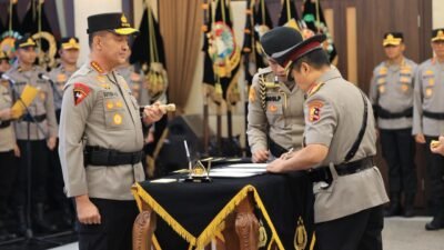 Polri Gelar Sertijab Sejumlah PJU Mabes dan Kapolda