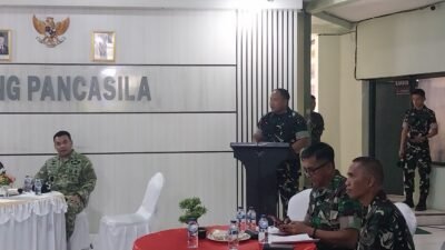 Sambut Tim Sahli Panglima TNI di Wilayah Kodim 1310/Bitung, Dandim 1310/Bitung Tegaskan Komitmen TNI Dukung Ketahanan Pangan dan Kesejahteraan Rakyat