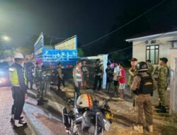 Perkuat Sinergitas Wujudkan Kota Bitung Aman dan Kondusif, Kodim 1310/Bitung Bersama TNI-Polri dan Satpol PP Rutin Gelar Patroli Gabungan
