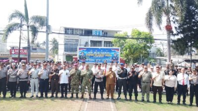 Dukung Keamanan, Keselamatan dan Kelancaran Berlalu Lintas, Kodim 1310/Bitung Ikuti Apel Gelar Pasukan, Siap Sukseskan Operasi Patuh Klabat 2026 di Bitung dan Minut